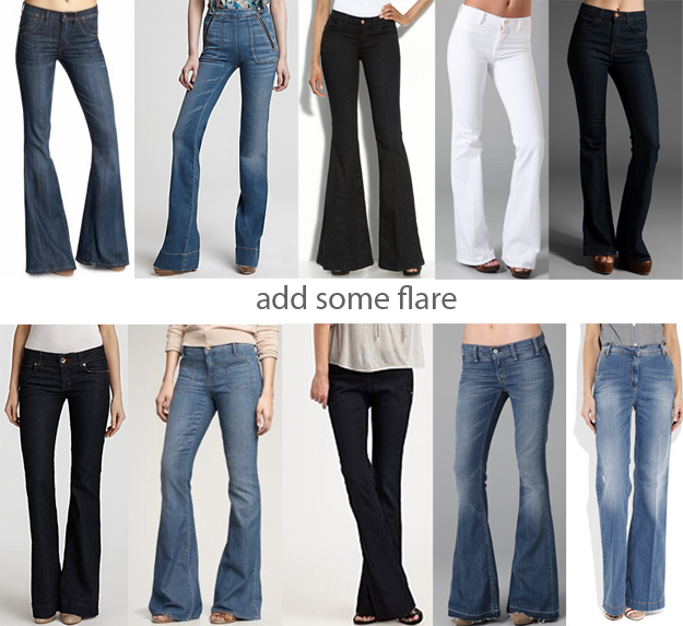 gap flared jeans